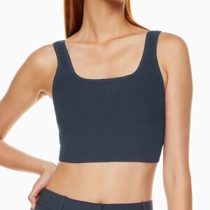babaton Sculpt Knit Squareneck Cropped Tank